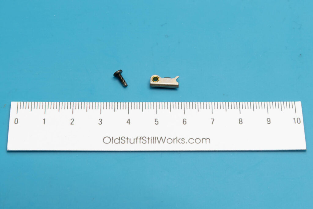 Canon A-1: Removal of mirror box - Parts removed in Step 2 of the removal process