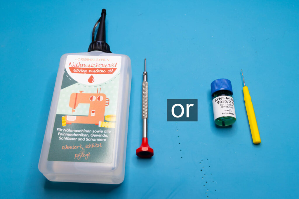 Canon A-1: Tools and materials I use to fix the "Canon cough"