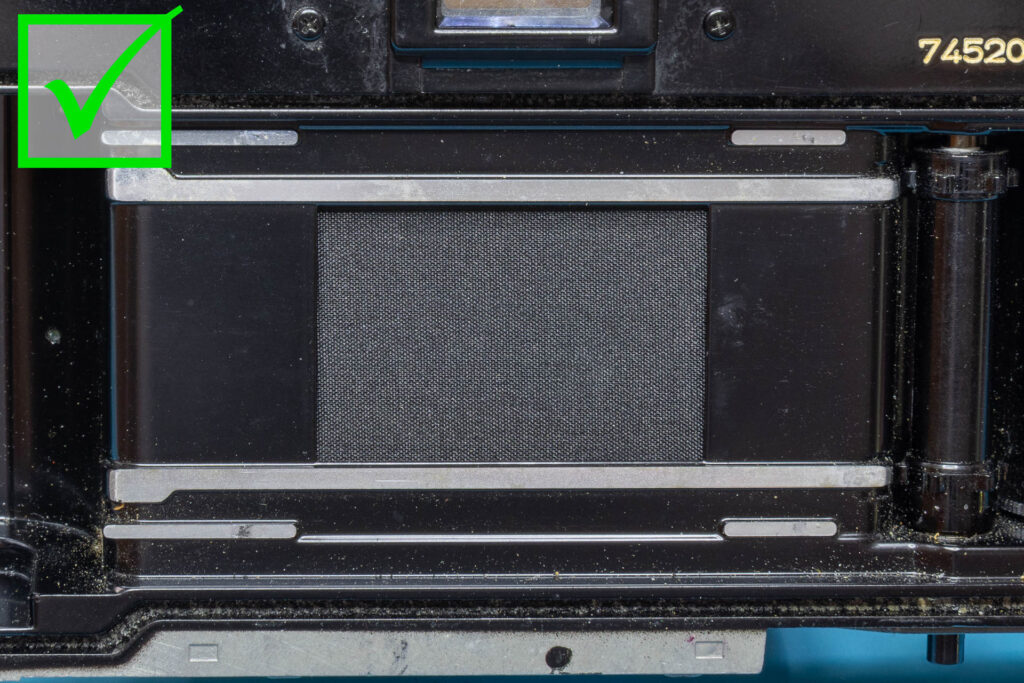 Canon A-1: Correct curtain position when shutter is cocked or not cocked