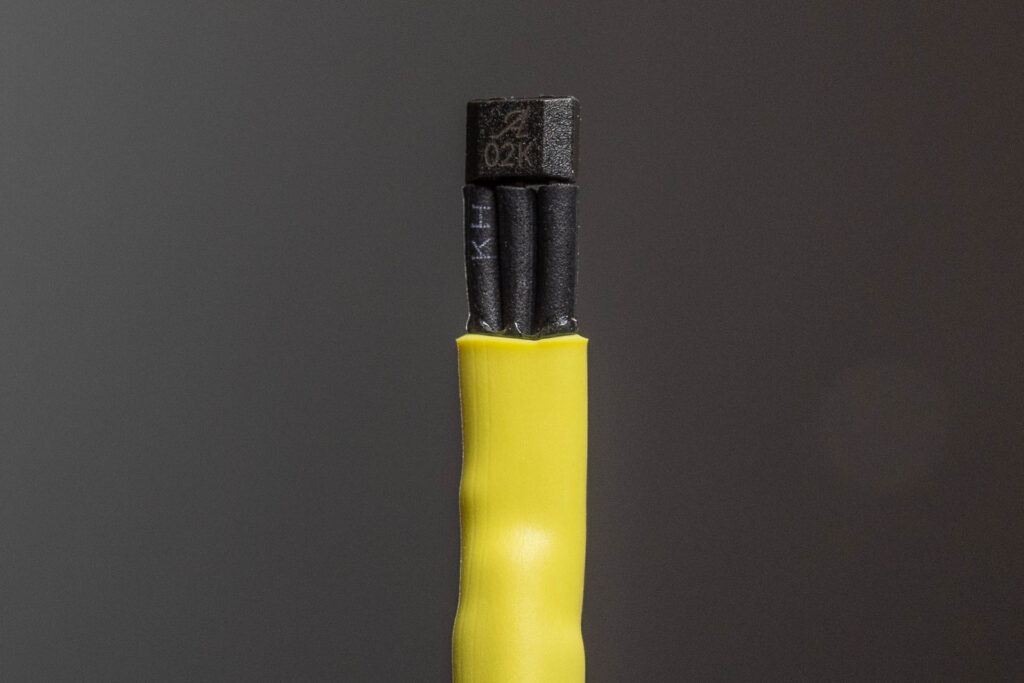 Hall sensor A1302 with wires and heat-shrinking tubes