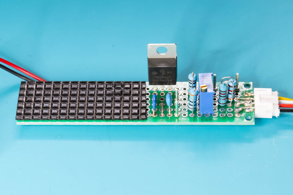 Component side of the magnetometer