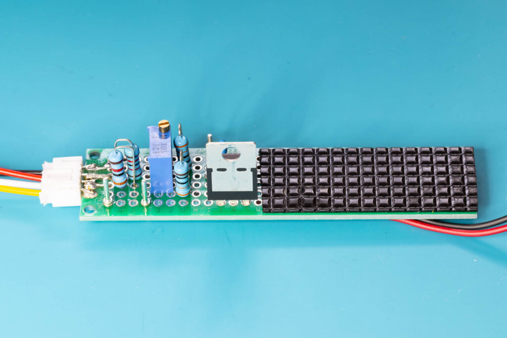 Component side of the magnetometer