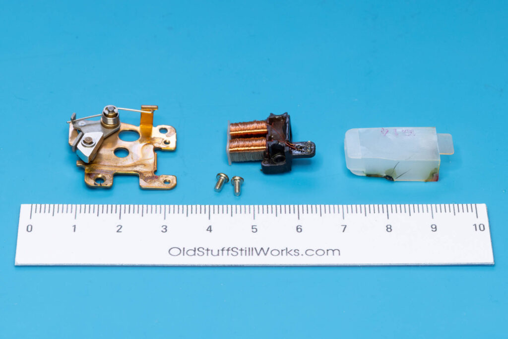 Canon A-1: Components of release magnet MG2